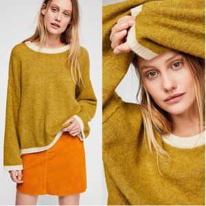 COPY - Free People Alpaca Grandpa Crew Neck Sweater Sz L